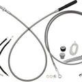 Fat Baggers EZ Install Cable Kit for 10" Ape Bars Stainless #249010