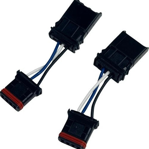 Custom Dynamics Front Turn Signal Adapters #CD-25HT-FTS-HARN Harley Davidson