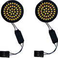 Custom Dynamics Genesis 4 LED Front Turn Signals White/Amber #GEN-4-AW-25ST