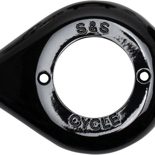 S&S Replacement Teardrop Cover for S&S Stealth Air Cleaner Kit Black 170-0686