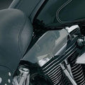 Kuryakyn AirMaster Reflective Saddle Shields Smoke #1186 Harley Davidson