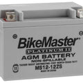 BikeMaster Agm Platinum II Battery #MS12-12ZS fits Honda/Yamaha/BMW