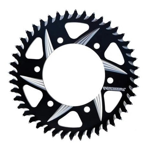 Vortex CAT5 Aluminum Rear Sprocket 43T 520 Black #452AZK-43 for Kawasaki