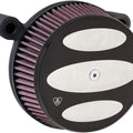 Arlen Ness Big Sucker Stage 1 Air Cleaner Kit Scalloped Black #18-340