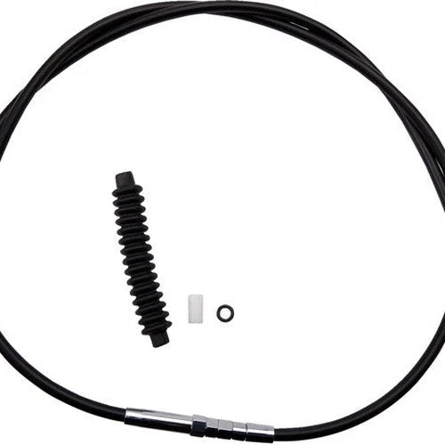 Drag Specialties Black Vinyl Clutch Cable 69-13/16" Black 211819 Harley Davidson