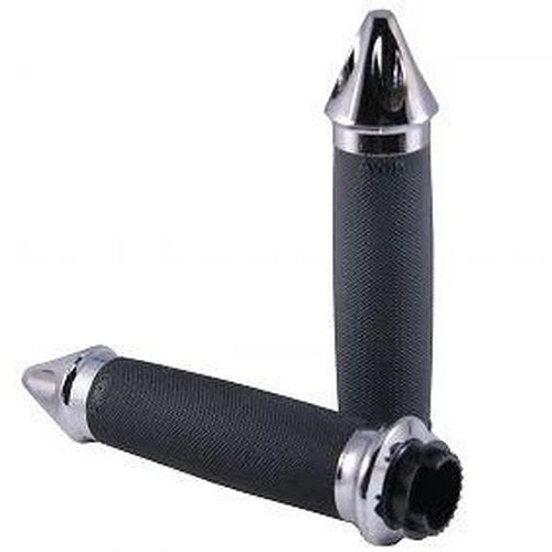 Avon Contour Spike Grips Chrome #MT-CC-85-CH-SPK