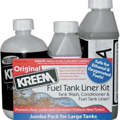 Kreem 3-Part Jumbo Pack Fuel Tank Liner Kit for 5 Gallon Tank