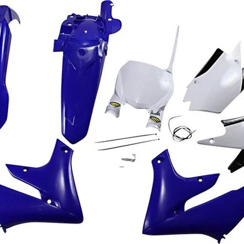 Cycra 5-Piece Replica Plastics Kit Blue/White 1CYC-9427-00 for Yamaha