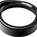 SlyFox Headlight Trim With Visor Glossy Carbon Fiber Harley Davidson Road King