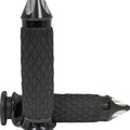 Avon Grips Diamond Contour Spike Grips Black #DIA-65-AN-FL-SP Harley Davidson