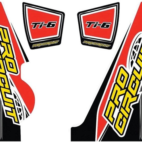 Pro Circuit Replacement Sticker Ti-6 for Yamaha YZ250F 4-Stroke 2014