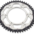 Moose Dual Ring Rear Sprocket 51T Silver #149460 for Honda