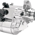 Compu-Fire Starter Motor 1.6kW Chrome 53800 Harley Twin Cam 2007-2017