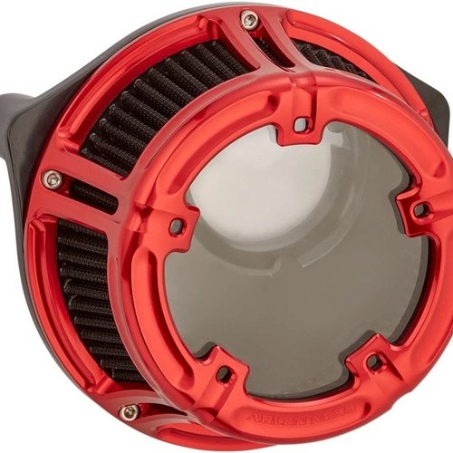 Arlen Ness Method Air Cleaner Red #18-170 Harley Davidson Road Glide