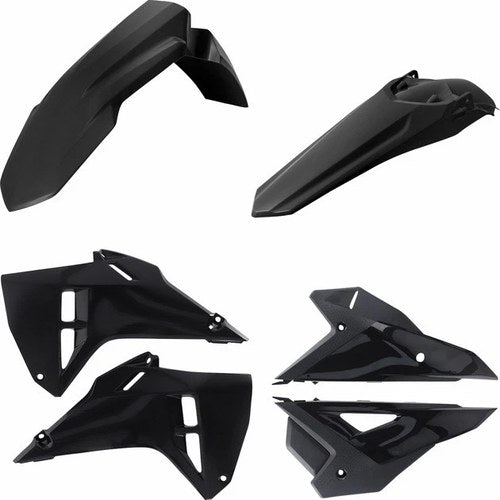 Acerbis Plastics Kit Black #2985990001 for Honda CRF250R 4-Stroke/CRF450R 2025