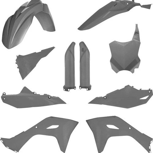 Acerbis Full Plastics Kit Gray for Kawasaki KX450 4-Stroke/KX250 4-Stroke