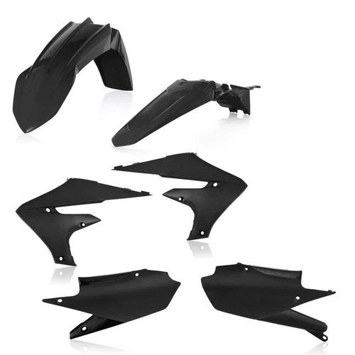 Acerbis Plastics Kit Black fits Yamaha YZ450F 2018
