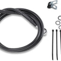 DS Vinyl Brake Line Kit Front +8" Harley Davidson Softail