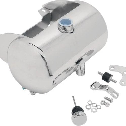 DS Custom Oil Tank Center Fill Chrome Harley Davidson Softail