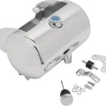 DS Custom Oil Tank Center Fill Chrome Harley Davidson Softail