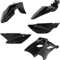 Acerbis Plastics Kit Black Kawasaki KLX110 2010-2020