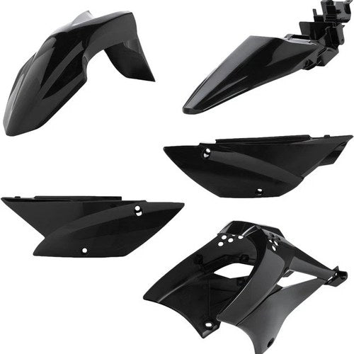 Acerbis Plastics Kit Black Kawasaki KLX110 2010-2020