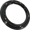 Trask Assault Derby Cover Gloss Black #TM-0040BK Harley Davidson