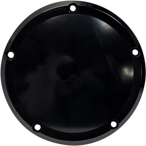 Pro-One Performance Millennium Smooth Derby Cover Black #203861B Harley Davidson
