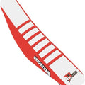Dcor Ribbed Seat Cover Red/White/Red #30-10-474 for Honda CRF250R