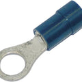 Namz Ring Terminals for 14-16 Gauge Wire #10 Blue 25-Pack