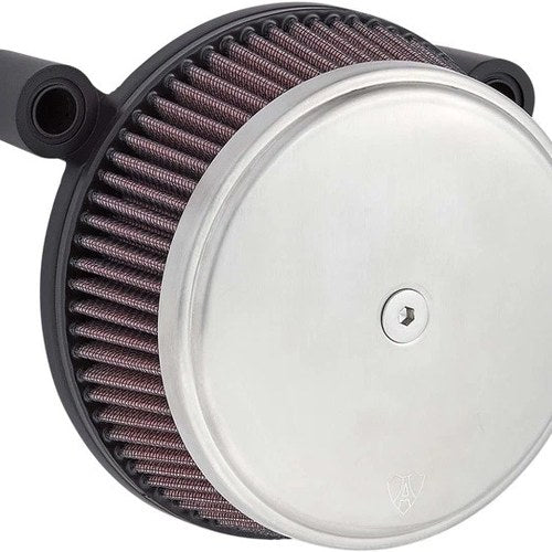 Arlen Ness Big Sucker Brushed Air Filter Kit Black #18-752 Harley Davidson
