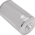 Drag Specialties Magnetic Oil Filter with Nut Chrome Harley Davidson Dyna