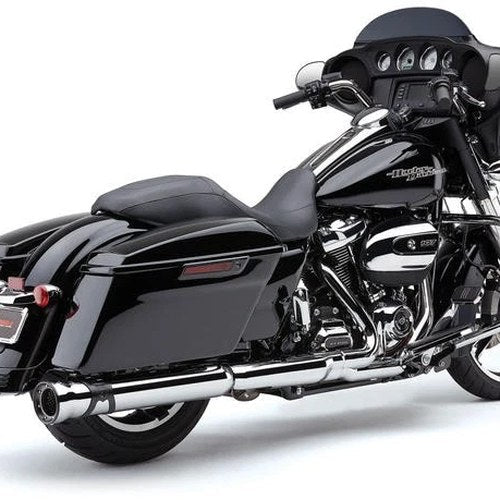 Cobra Race Pro Slip-On Mufflers Chrome #6216 Harley Davidson