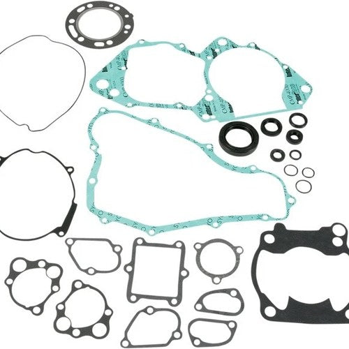 Moose Complete Gasket Set w/Oil Seals Fits Honda CR250R w/.040 Comp.Head 89-91
