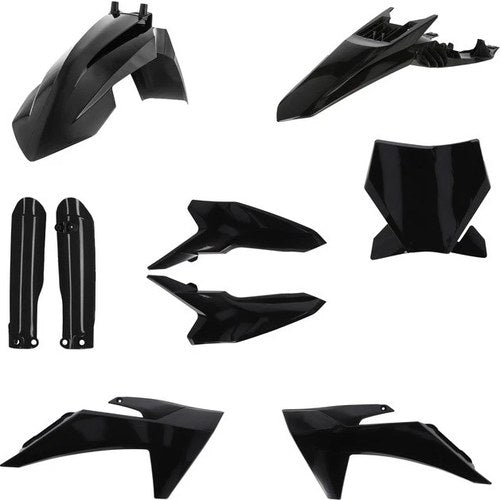 Acerbis Full Plastics Kit Black #2986990001 KTM 65 SX 2024-2025