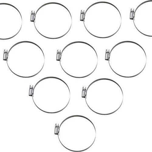 Parts Unlimited Embossed Hose Clamps 60mm to 80mm