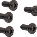 Arlen Ness Hub Mount Front Brake Rotor Bolts 5/16"-18 Black 5-Pack #300-913