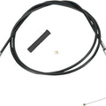DS Black Vinyl Alternate Length Throttle Cable 24-1/2" Black #211702