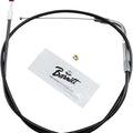 Barnett Pull Throttle Cable +6 Black #114585 Harley Davidson
