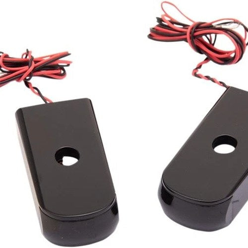 Alloy Art Strut Mount LED Marker Lights Black Smoke Lens #SSL-SB-2B