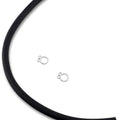 Fuel Star Fuel Line Hose & Clamp Kit for Kawasaki EX500 Ninja 1987-2007