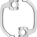 Rox Speed FX Flex-Tec Handguard Mounts for Hayes Handlebars Silver