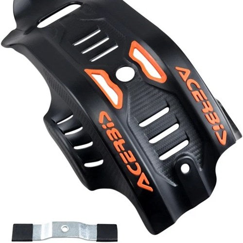 Acerbis MX Skid Plate Black/'16 Orange KTM/Husqvarna 450 SX-F/450 XC-F/FC 450