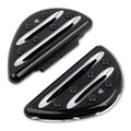 Arlen Ness Deep Cut Passenger Floorboards Black #06-867 Harley Davidson