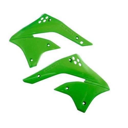Acerbis Radiator Shrouds Green for Kawasaki KX450F 2006-2008