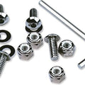 Motion Pro Chrome License Plate Frame Hardware 4-Pack