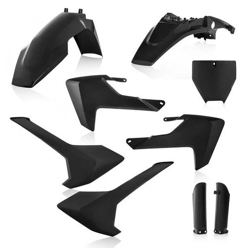 Acerbis Full Plastics Kit Black #2731980001 Husqvarna TC 65 2017-2023