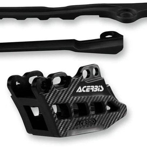 Acerbis Chain Guide 2.0 & Slider Kit Black for Suzuki RM-Z450/RM-Z250 2010-2016