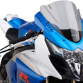 Puig 3mm Z Racing Windscreen Light Smoke fits Suzuki GSX-R1000 2009/2011-2016