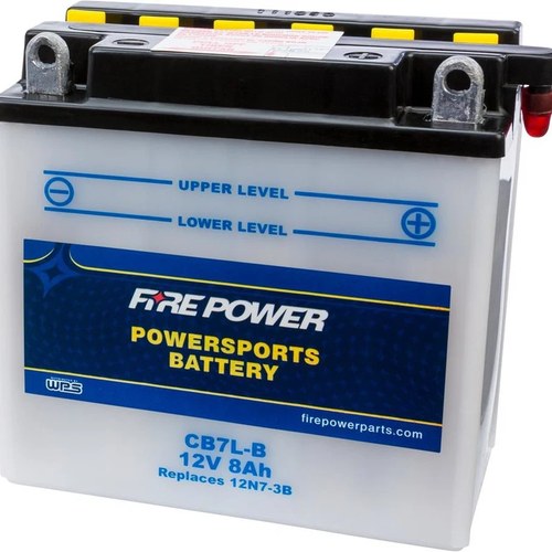Wps Fire Power CB7L-B Battery #CB7L-B Yamaha/Kawasaki